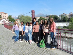 Gruppo studenti a Ivrea